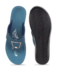 PENNEN Women Multicoloured Thong Flip-Flops