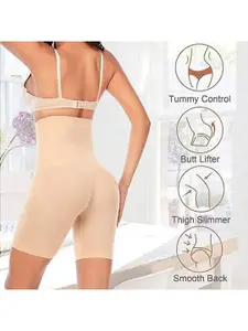 NIRDAMBHAY Women Shapewear Shorts