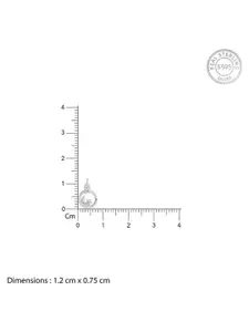 GIVA Silver-Plated Circular Pendants