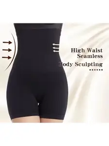 NIRDAMBHAY Black Solid Shapewear