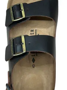 Lee Cooper Men Brown Leather Sandals