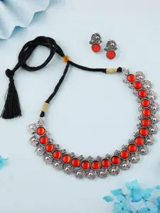 Anouk Gold-Plated Earring & Necklace Set