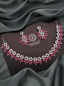 Anouk Gold-Plated Earring & Necklace Set