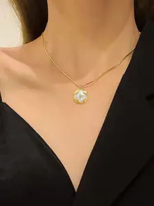 Brijsun Women Western Gold-Plated Pendant