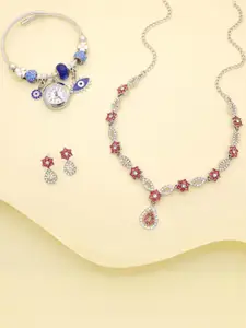 Anouk Gold-Plated Bracelet & Necklace Set