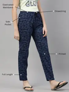 Kryptic Pack Of 2 Printed Pure Cotton Lounge Pants