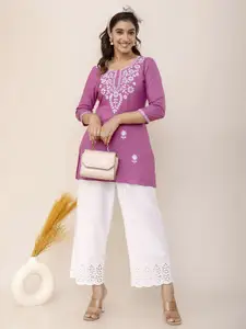 KIMAYRA Women Ethnic Motifs Embroidered Kurtis