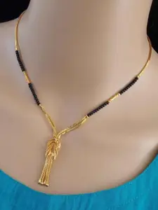 Ramdev Art Fashion Jwellery Gold-Plated Brass Necklace