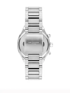 Lee Cooper Men Dial & Stainless Steel Bracelet Style Straps Analogue Multi Function Watch LC07959.370