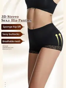 Sizi High Rise Breathable Padded Butt Enhancing Lifter Panty