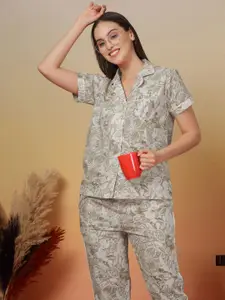 ETC Women Printed Night suit