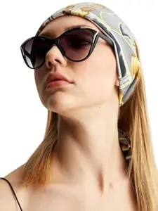 DEXENT COLLECTION Women Cateye Sunglasses with UV Protected Lens Snow Stopper