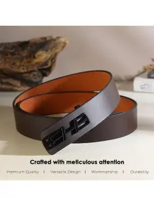LOOPA Men Leather Formal Belt