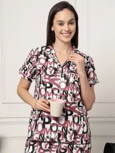 ETC Women Printed Night suit