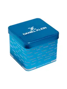 Daniel Klein Men Silver-Toned Analogue Watch DK12115-6