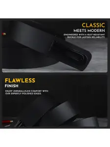 Provogue Men Leather Formal Belt