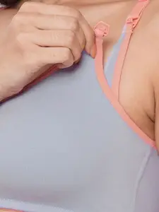 Inner Sense Pack of 3 Anti Odour Full Coverage Non Padded Maternity Bra