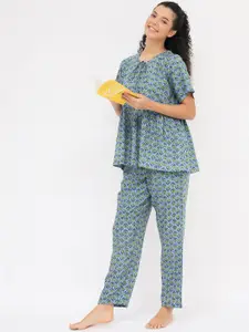 Clovia Women Printed Night suit