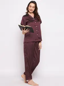 Clovia Women Printed Night suit