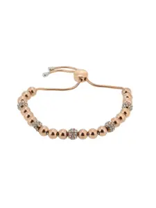 Daniel Klein Women Rose Gold-Toned Watch Gift Set