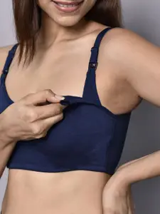 Inner Sense Women Pack of 3 Organic Cotton Antimicrobial Feeding Bra