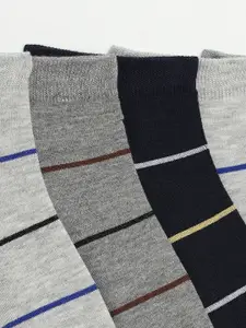 Camey Men Pack Of 5 Cotton Assorted Ankle Socks