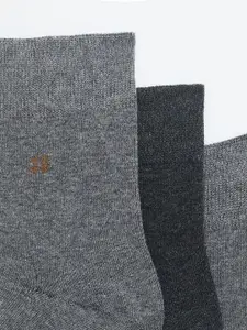 Camey Men Pack Of 3 Cotton Assorted Ankle Socks