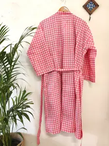 The Quince Life Checked Midi Night Dress