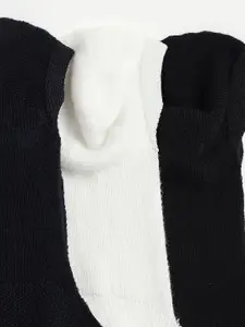 Camey Men Pack Of 3 Assorted Cotton Shoe Liner Socks