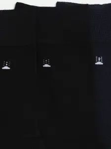 Camey Pack Of 3 Assorted Cotton Calf-Length Socks