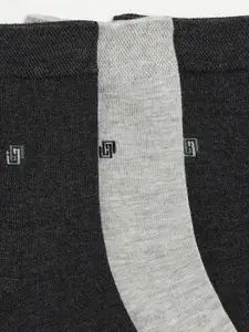 Camey Men Pack Of 3 Assorted Cotton Ankle-Length Socks