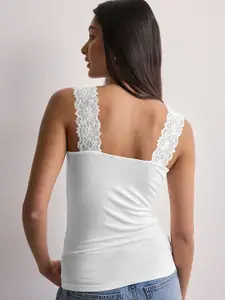 StyleCast x Revolte Women Shoulder Straps Crop Top