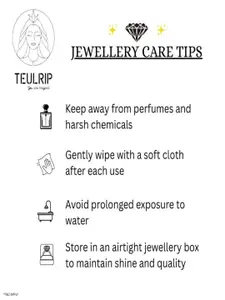 TEULRIP Gold-Plated Stainless Steel Pendant With Chain