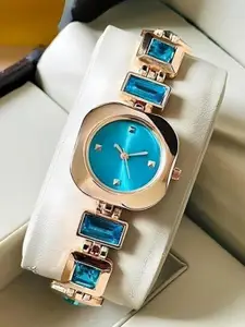SWADESI STUFF Women Dial & Straps Analogue Watch SDS 162 BLUE