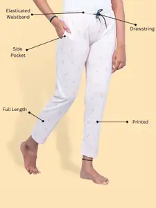 Kryptic Pack Of 2 Printed Relaxed Fit Pure Cotton Lounge Pants