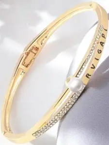 SZN Alloy Bangle Type Bracelet For  Women and Girls