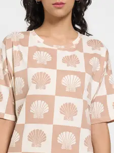 Dreamz by Pantaloons Printed Nightdress