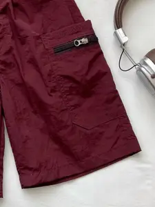 Xsole Boys Regular Fit Mid-Rise Cargo Shorts