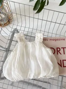 Xsole Women Self Design Blouson Top