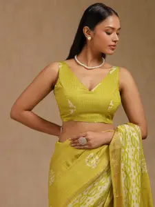 Soch Checked Zari Saree