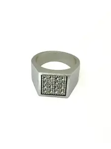 NEERAJYOTI Men Alloy Zircon Finger Ring