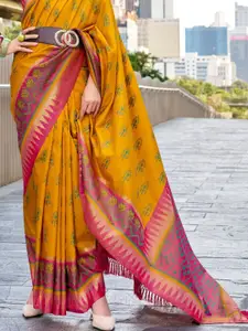 DEVATITHI Ethnic Motifs Zari Saree