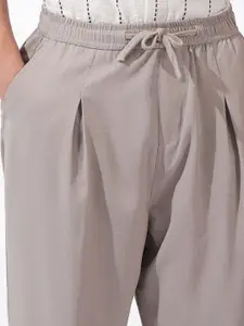 The Indian Garage Co Men Drop Crotch Loose Fit Harem Trousers