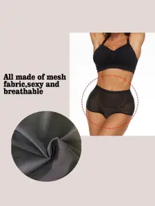 Sizi Low Waist Breathable Padded Butt Enhancing Lifter Shapewear