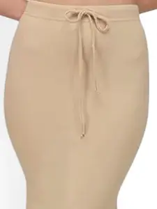 Moda Rapido Pack Of 2 Mermaid-Fit High-Rise Saree Shapewear