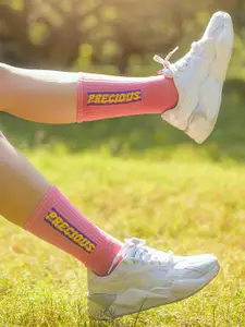 MARLIT Men Patterned Cotton Above Ankle-Length Socks