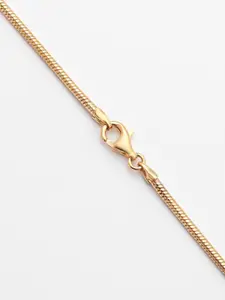 SUBHAGALANKAR Gold-Plated Stone Studded Pendant With Chain