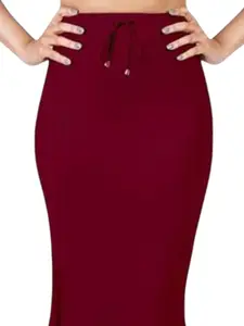 Trulymart Pack Of 2 Mermaid Fit High Rise Saree Shapewears