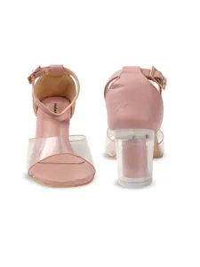 DressBerry Women Open Toe Block Sandals