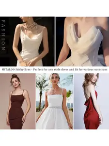 Beera Silicone Adhesive Women Push-Up Bra Lingerie accessories